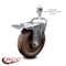 Service Caster 5 Inch High Temp Glass Filled Nylon 12mm Stem Caster with Total Lock Brake SCC SCC-TSTTL20S514-GFNSHT-M1215 - alternate 3
